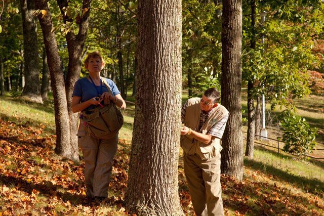Ray and Barb on OMLA Fall foray
