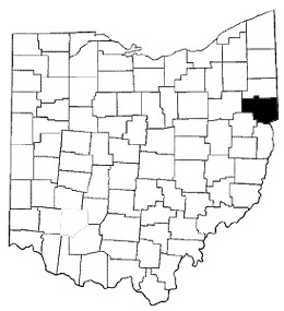 Columbiana map