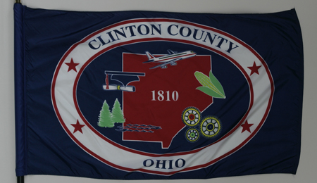 Clintonr County Flag
