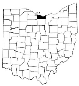 Erie County map