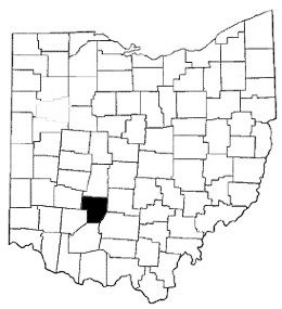Fayette County map