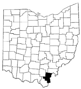 Gallia County map