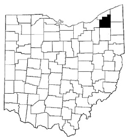 Geauga County map