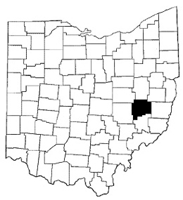 Guernsey County map