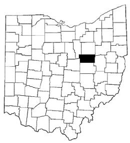 Holmes County map