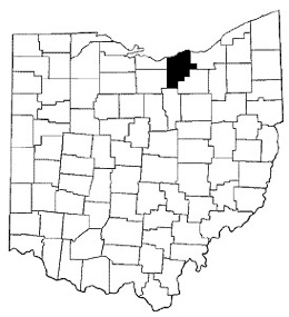 Lorain County map