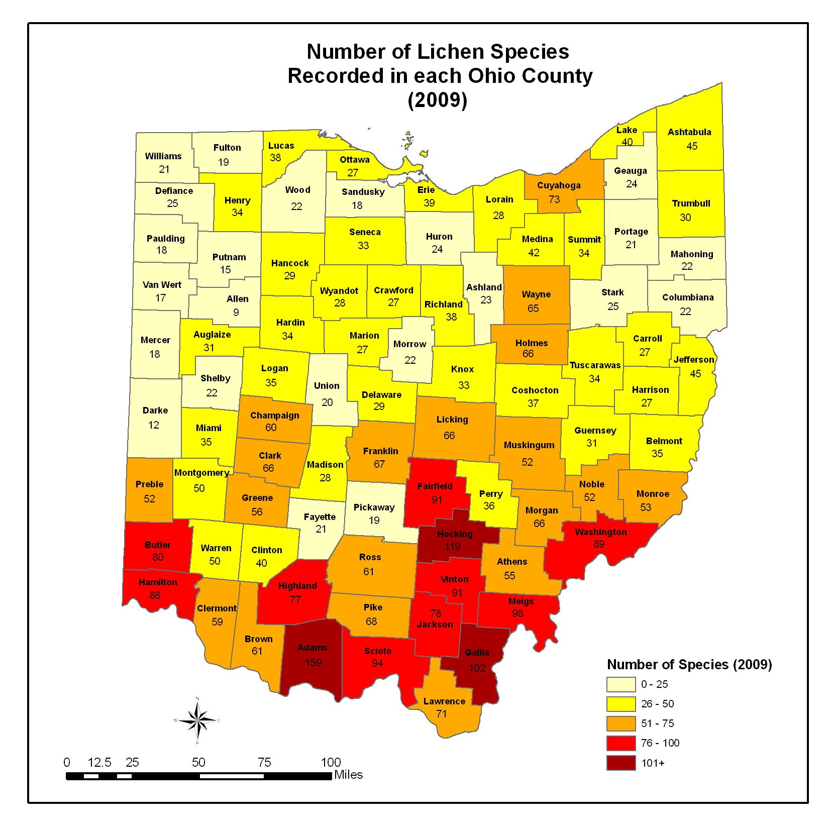 Ohio Lichens