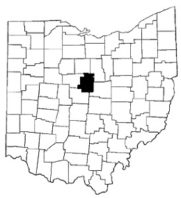 Morrow County map