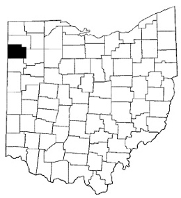 Paulding County map