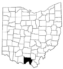 Scioto County map