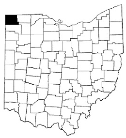Williams County map