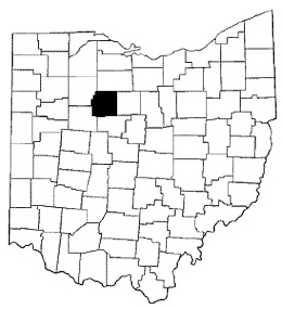 Wyandot County map
